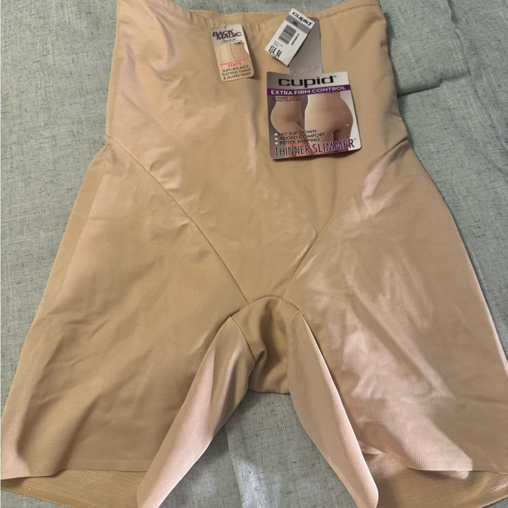 Cupid Tan Shapewear with Back Magic 2XL Tummy Control